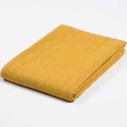 Maxi lange en coton bio Miel (120 x 120 cm)