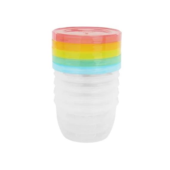 Lot de 5 Badabowls avec couvercles de couleurs (250 ml)