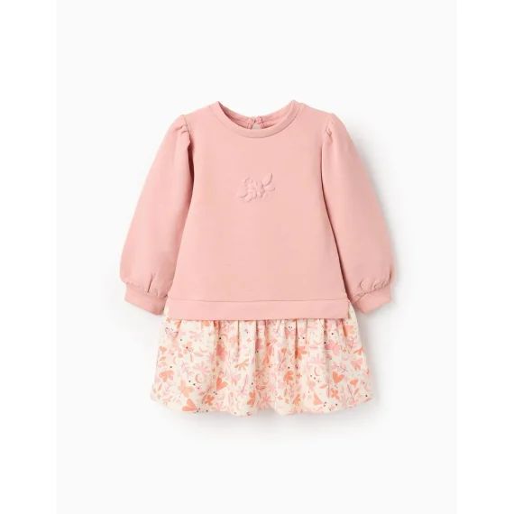 Robe-sweat Gratté Avec Motif De Papillons Blanc