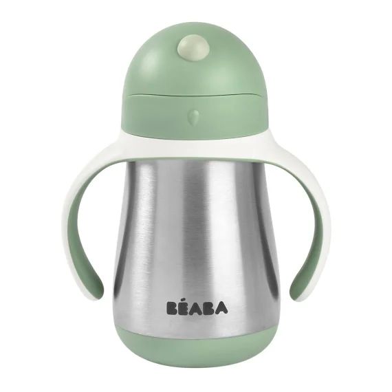 Tasse Paille Inox Anti-fuites 250 Ml Vert