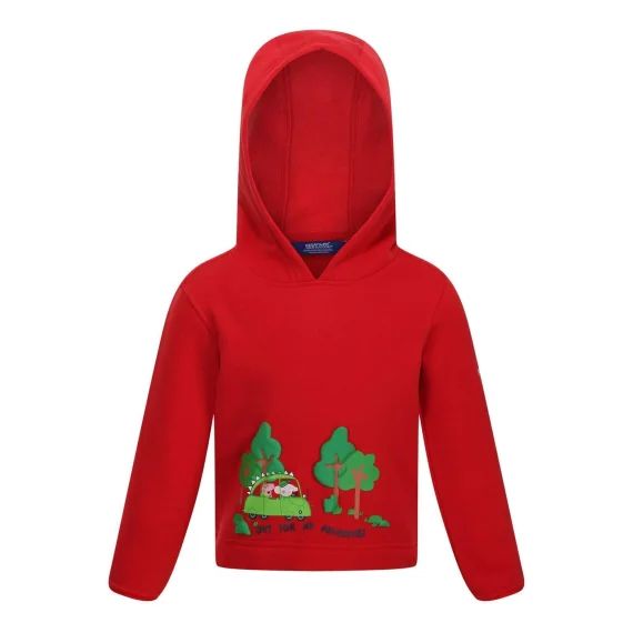 Sweat À Capuche Polyester Peppa Pig Rouge