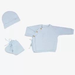 Trousseau de naissance bleu