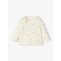 Sweat naissance à poche écru