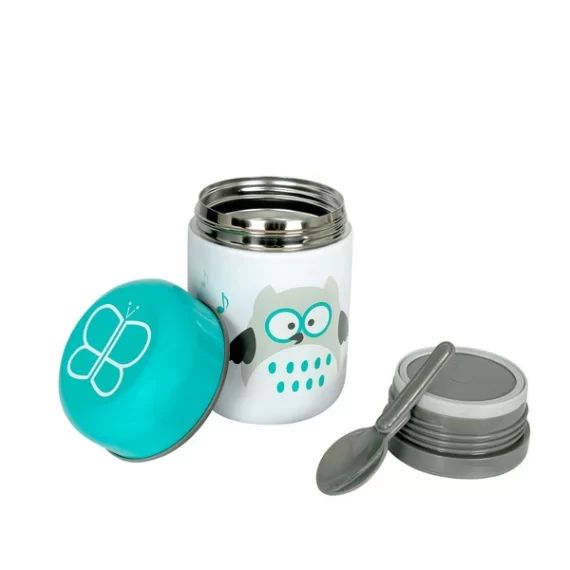 Contenant Isotherme avec Cuillère et Bol BBlüv Foöd – Aqua
