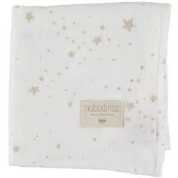 Lange Baby Love Gold stella White (70 x 70 cm)
