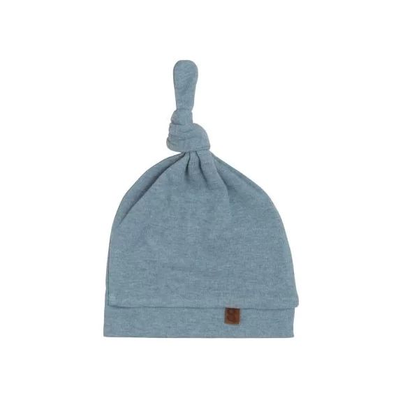 Bonnet de naissance Melange stonegreen (0-3 mois)
