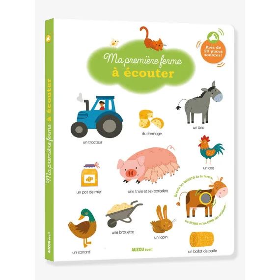 Ma Première Ferme à écouter – AUZOU blanc