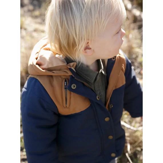 Parka 3 en 1 bébé garçon avec gilet amovible encre