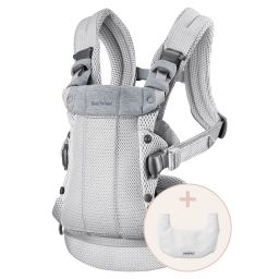 Porte-bébé Harmony avec bavoir – Argent / Mesh 3D
