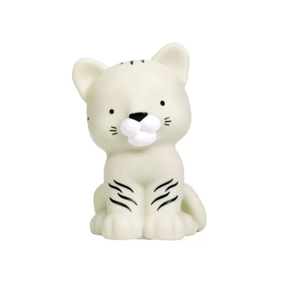 Petite veilleuse Tigre blanc (14 cm)