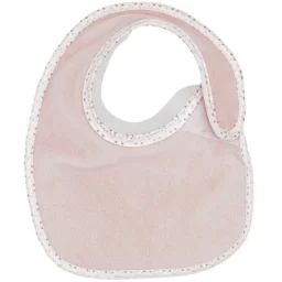 Bavoir à velcro Bib&rsquo;up rose