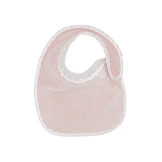 Bavoir à velcro Bib&rsquo;up rose