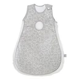 Gigoteuse Sans Manches À Fermeture Éclair Safe Asleep® Easy Air – Miffy® Gris / Miffy