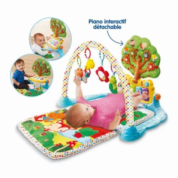 Tapis d&rsquo;Éveil VTech Jardin Enchanté des P&rsquo;tits Copains