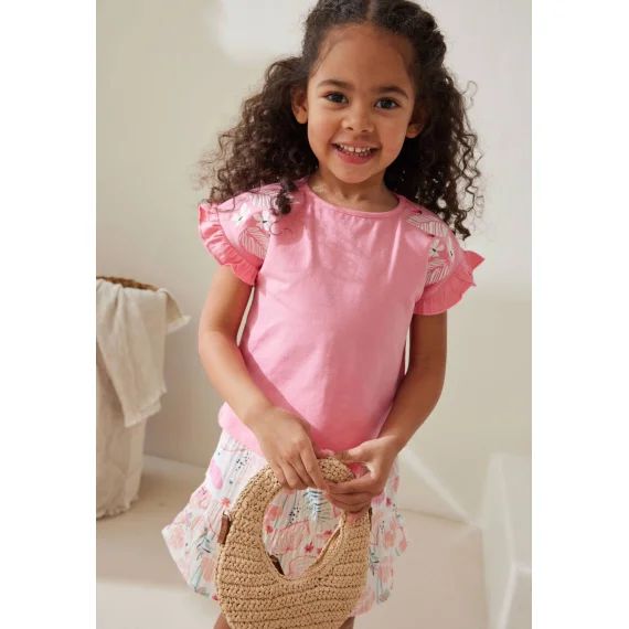 T-shirt Enfant Caraïbes Rose