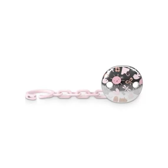 Attache sucette Joya Memories rose