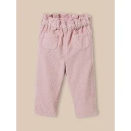 Pantalon Paperbag En Velours Buvard