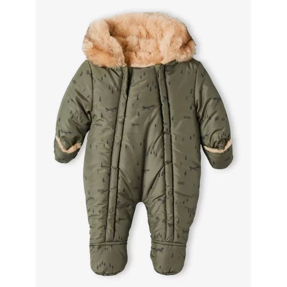 Combipilote bébé double ouverture totale kaki