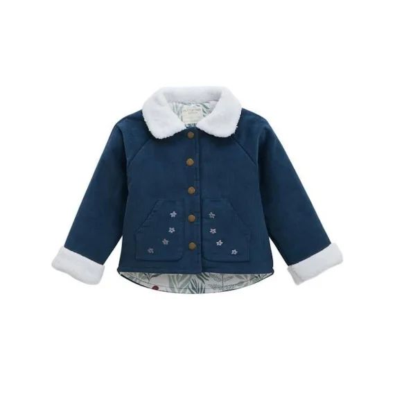 Veste fille Népal – Taille – 24 mois (92cm) bleu