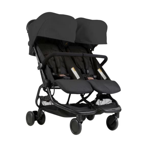 Poussette Double Mountain Buggy Nano Duo – Black