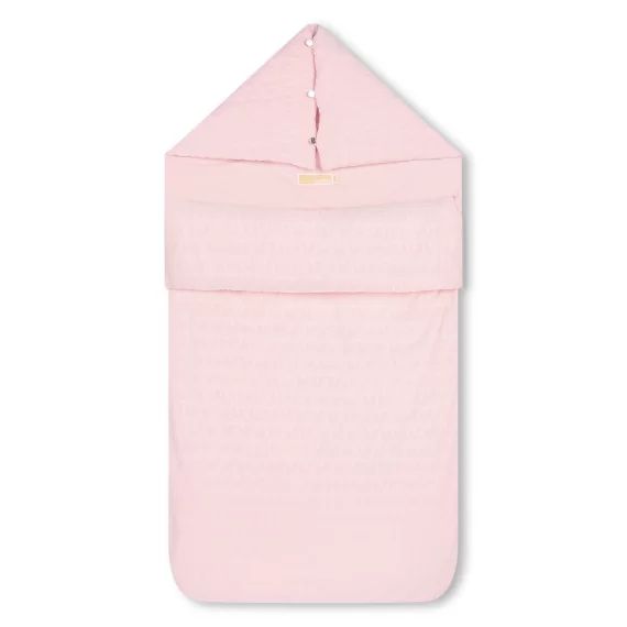 Nid d&rsquo;ange en velours Fille Rose
