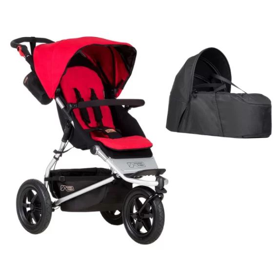Poussette Mountain Buggy Urban Jungle – Berry + Cocoon V2