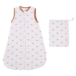 Gigoteuse Lange Bébé En Coton Bio Blanc