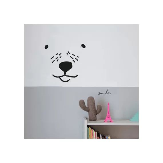 Stickers Visage d&rsquo;ours