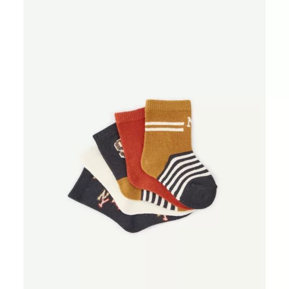 Lot de 5 chaussettes bébé garçon thème new york