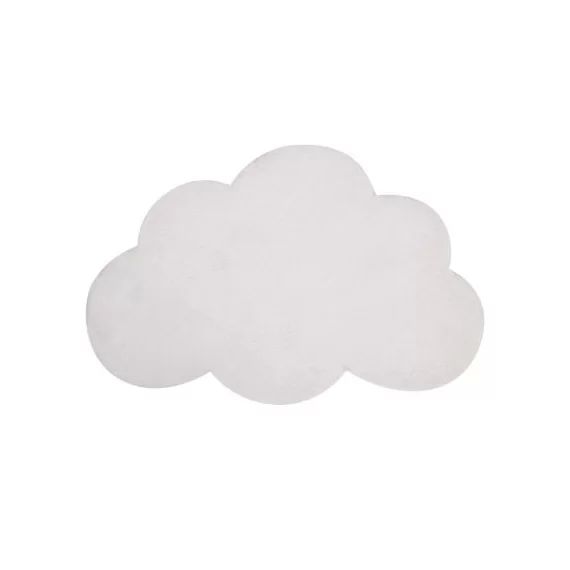 Tapis nuage en coton blanc (67 x 100 cm)