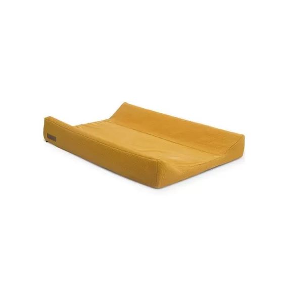 Housse de matelas à langer Brick velvet moutarde (50 x 70 cm)