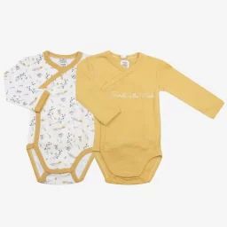 Lot De 2 Bodies – Moutarde 3 M Trois Kilos Sept Jaune