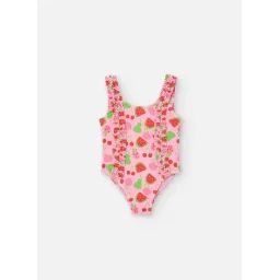 Maillot De Bain Polyamide Rose