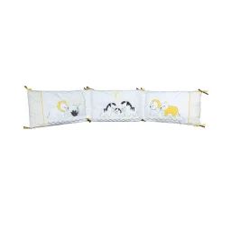 Tour De Lit En Coton Blanc