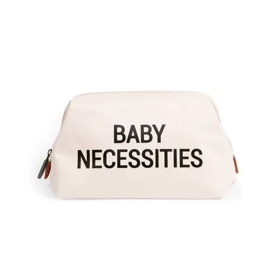 Trousse de Toilette Childhome Baby Necessities – Ecru/Noir