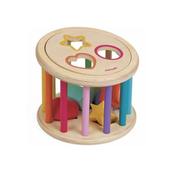 Boîte à formes Quizz des formes I wood (18 cm)