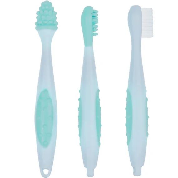 Set brosses à dents avec étui (3 pièces)