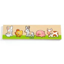 Puzzle En Bois Farm&rsquo;n&rsquo;co Multicolore