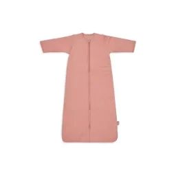 Gigoteuse Basic à rayures Corail avec manche zippée –