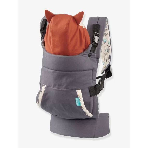 Porte-bébé Cuddle up INFANTINO gris/capuche renard