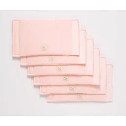 Protections De Barreaux De Lit En Coton Rose