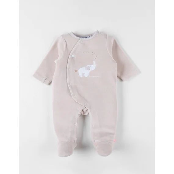 Pyjama En Velours – Bali Beige