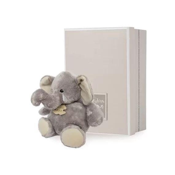 Coffret peluche Eléphant La savane (38 cm)