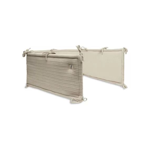 Tour de lit Pure Knit Nougat (pour lit 60 x 120 ou 70 x 140 cm)