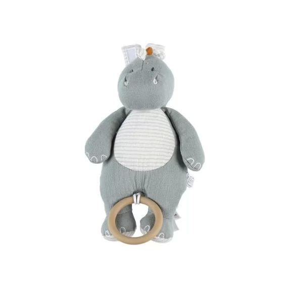 Peluche musicale en mousseline bio Stégi le stégosaure TSO (32 cm)