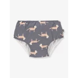 Maillot de bain couche réutilisable LÄSSIG gris imprimé