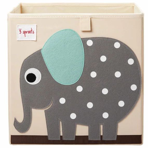 Boîte De Rangement Pour Jouets Éléphant