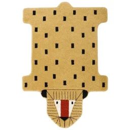 Tapis Enfant Lottah Tissé Main Polypropylène Multi 100×150 – Nattiot Beige