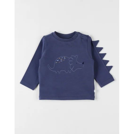 T-shirt En Jersey Dino Bleu