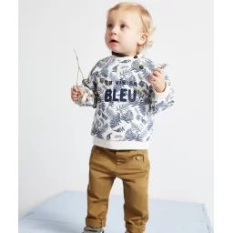 Pantalon chino bébé garçon en viscose responsable –  – Soldes